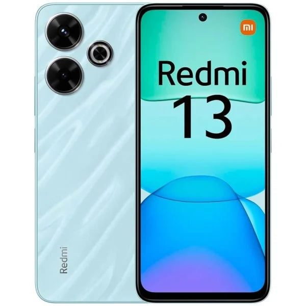 Xiaomi Redmi 13 4G Smartphone (8GB RAM, 256GB Storage, 108MP Super-Clear Camera, 90Hz 6.79" FHD+ Display, 5030mAh Battery, Model 24040RN64Y) – Midnight Black / Ocean Blue / Sandy Gold / Pearl Pink