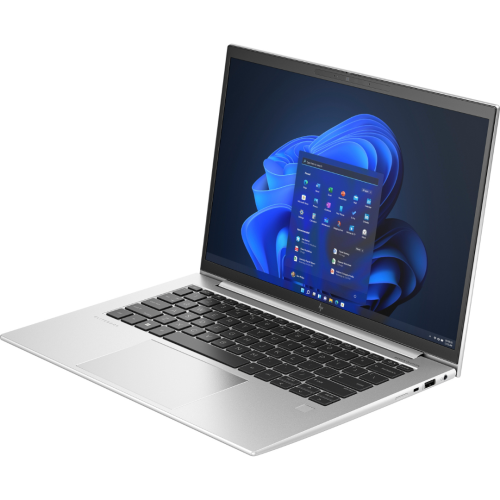 HP EliteBook 1040 G10 14-inch WUXGA Anti-Glare Display 13th Gen Intel Core i7-1355U 10-Core 32GB DDR5 5200MHz RAM 512GB PCIe Gen4 NVMe SSD Intel Iris Xe Graphics Backlit Keyboard Fingerprint Face ID Windows 11 Pro Silver