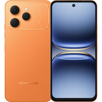 Tecno Spark 40 Smartphone (Model KM6) 6.67-Inch 120Hz Smooth Display 4GB RAM 128GB ROM 50MP AI Camera 5200mAh Battery - Ink Black
