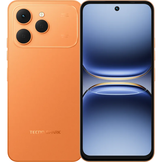 Tecno Spark 40 Smartphone (Model KM6) 6.67-Inch 120Hz Smooth Display 4GB RAM 128GB ROM 50MP AI Camera 5200mAh Battery - Ink Black