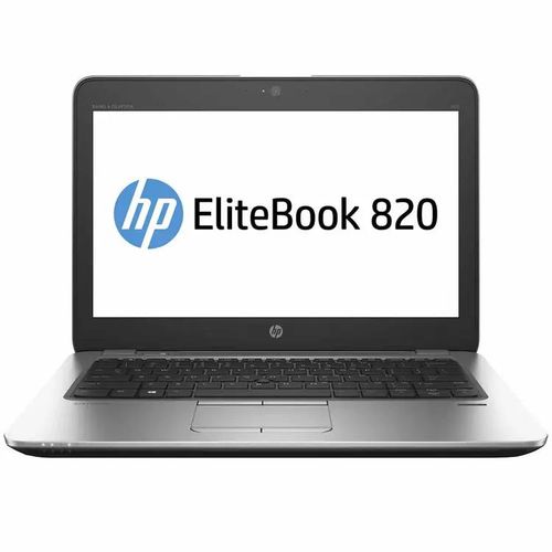 HP EliteBook 820 G4 (1UX14PA) 12.5-inch Full HD IPS Anti-Glare 7th Gen Intel Core i5-7200U Dual-Core 8GB DDR4 RAM 256GB PCIe NVMe SSD Intel HD Graphics 620 Backlit Keyboard Fingerprint Windows 10/11 Pro Natural Silver