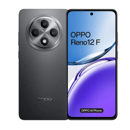 OPPO Reno12 F 5G Smartphone (Model CPH2637) 6.67-Inch 120Hz AMOLED 12GB RAM 256GB ROM 5000mAh Battery - Amber Orange
