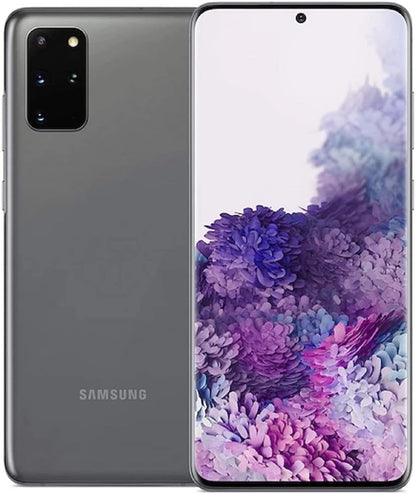 Samsung Galaxy S20 Plus 6.7-Inch Dynamic AMOLED 2X 120Hz Display Smartphone with Exynos 990 Processor, 8GB RAM, 128GB Storage, Quad Rear Camera System with 64MP Telephoto and 30x Space Zoom, 4G LTE Connectivity