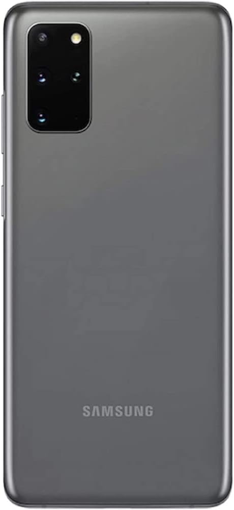 Samsung Galaxy S20 Plus 6.7-Inch Dynamic AMOLED 2X 120Hz Display Smartphone with Exynos 990 Processor, 8GB RAM, 128GB Storage, Quad Rear Camera System with 64MP Telephoto and 30x Space Zoom, 4G LTE Connectivity