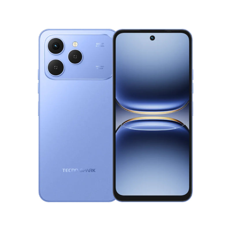 Tecno Spark 40 Smartphone (Model KM6) 6.67-Inch 120Hz Smooth Display 4GB RAM 128GB ROM 50MP AI Camera 5200mAh Battery - Ink Black