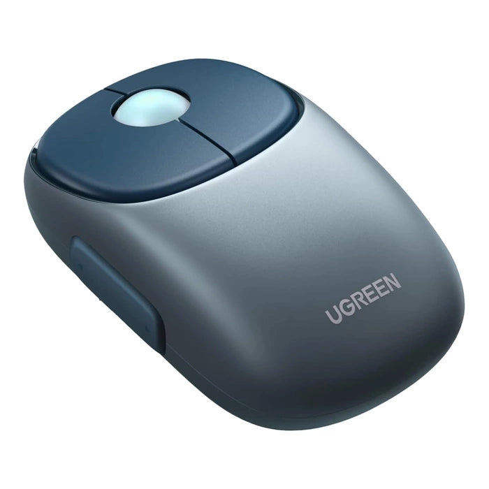UGREEN FUN+ Wireless & Bluetooth Rechargeable Mouse MU102 Blue 4000 DPI Silent Click & Multi-Device Support