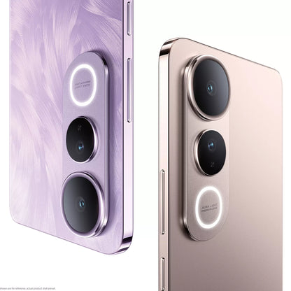 Vivo V50 Lite 5G Smartphone (Model V2250) 6.77-Inch 120Hz AMOLED 8GB RAM 256GB ROM 50MP Sony IMX882 Camera 6500mAh Battery - Titanium Gold