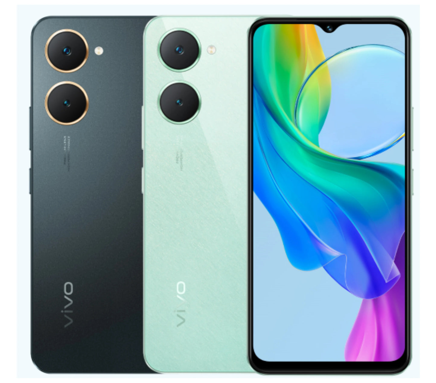 Vivo Y03 Smartphone (Model V2332) 6.56-Inch 90Hz Display 4GB RAM 128GB ROM 5000mAh Battery 4G LTE - Gem Green