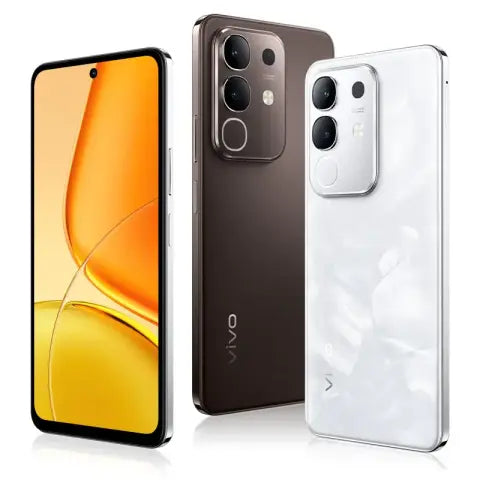 Vivo Y29 5G Smartphone (Model V2420) 6.68-Inch 120Hz LCD 8GB RAM 128GB ROM 50MP AI Camera 5500mAh Battery - Glacier Blue