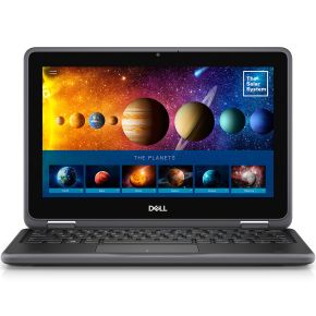 Dell Latitude 3190 2-in-1 11.6-inch HD Touchscreen Intel Pentium Silver N5030 Quad-Core 4GB DDR4 RAM 128GB PCIe NVMe SSD Intel UHD Graphics 605 Spill-Resistant Keyboard x360 Convertible Windows 11 Pro Black + Free Laptop Bag 💼