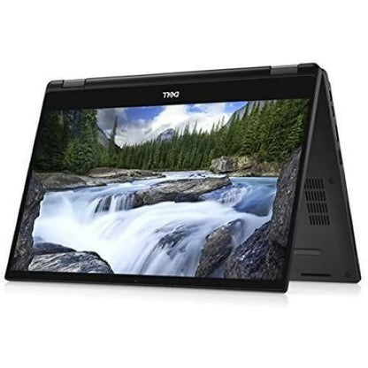 Dell Latitude 7389 2-in-1 (N002L738913EMEA) 13.3-inch Full HD IPS InfinityEdge Touchscreen 7th Gen Intel Core i7-7600U 2-Core 16GB LPDDR3 RAM 512GB PCIe NVMe SSD Intel HD Graphics 620 Backlit Keyboard Fingerprint Face ID Windows 10/11 Pro Black