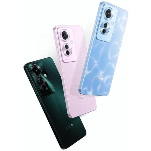 OPPO Reno11 F 5G Smartphone (Model CPH2603) 6.7-Inch 120Hz AMOLED 8GB RAM 256GB ROM 5000mAh Battery - Palm Green