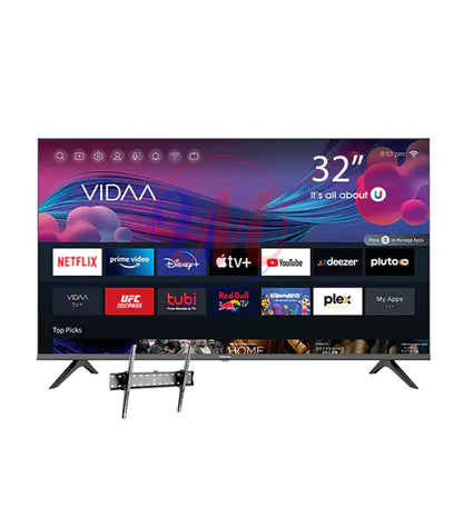 Hisense 43-Inch Full HD Frameless Smart VIDAA TV (A4 Series) with Wi-Fi, Netflix, YouTube, DTS Virtual:X & 2-Year Official Warranty