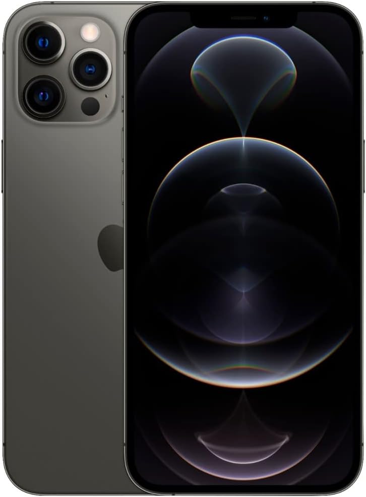 Apple iPhone 12 Pro Max (Model A2411) 256GB Storage, 6.7-Inch Super Retina XDR OLED Display, A14 Bionic Chip, 12MP Triple Camera System