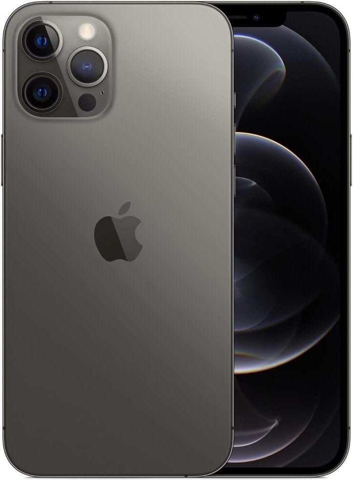 Apple iPhone 12 Pro Max (Model A2411) 256GB Storage, 6.7-Inch Super Retina XDR OLED Display, A14 Bionic Chip, 12MP Triple Camera System