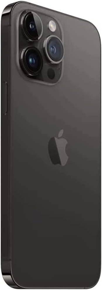 Apple iPhone 14 Pro 6.1-Inch Super Retina XDR Display Smartphone with A16 Bionic Chip, 256GB Storage, 48MP Main Camera System with ProRAW, Dynamic Island, ProMotion 120Hz Display, Face ID, 5G Connectivity, iOS, Space Black (Model A2890)