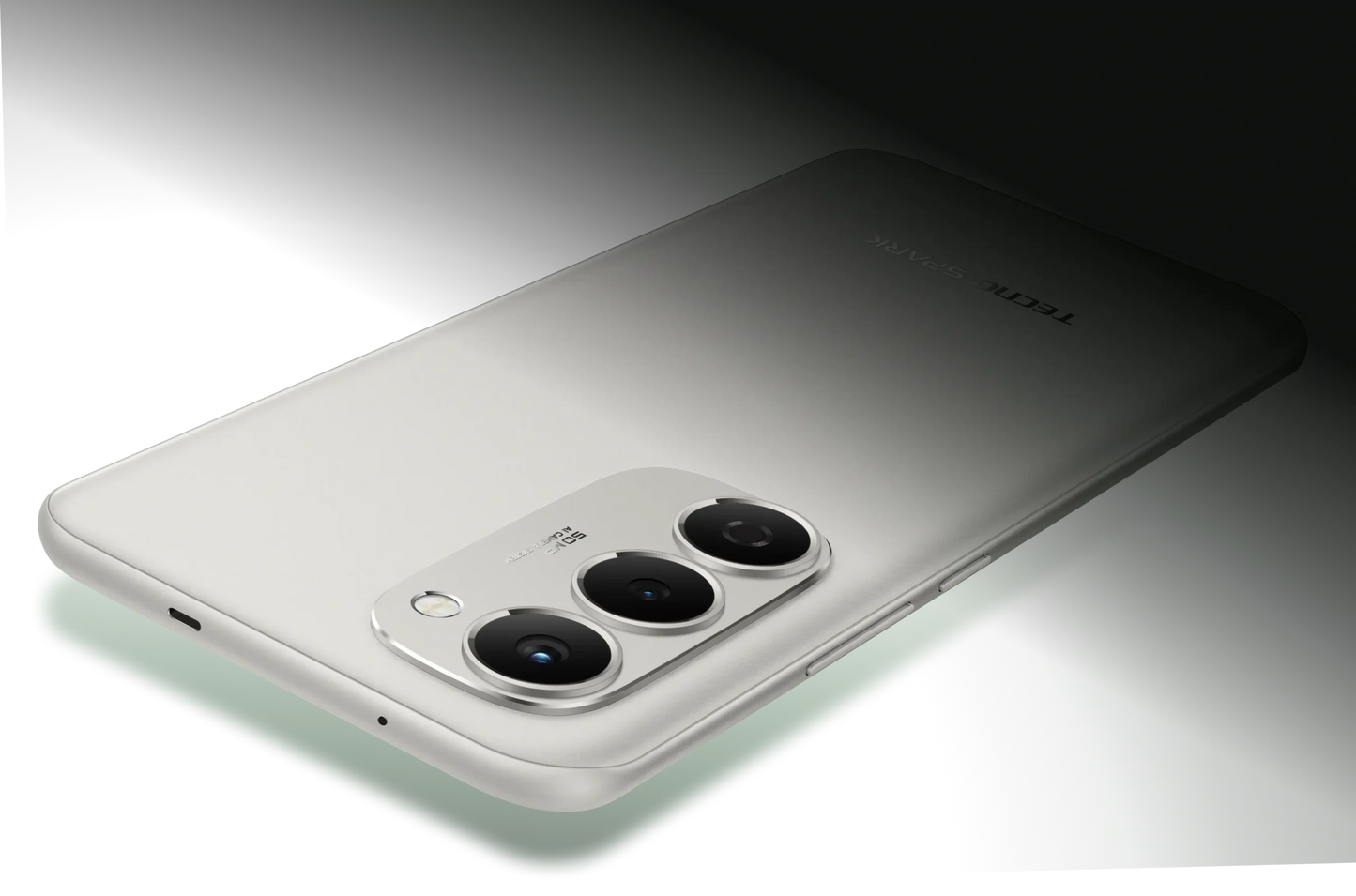 Tecno Spark 40 Pro+ Smartphone (Model KM7) 6.78-Inch 144Hz 1.5K Curved AMOLED 8GB RAM 256GB ROM 50MP EIS Camera 5200mAh Battery - Tundra Green