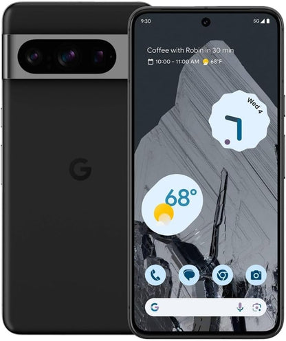 Google Pixel 8 Pro (Model GC3VE) 256GB Storage, 12GB RAM, 6.7-Inch Super Actua Display, Tensor G3 Chip, 50MP Triple Camera