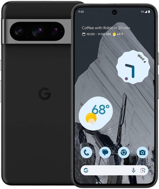 Google Pixel 8 Pro (Model GC3VE) 256GB Storage, 12GB RAM, 6.7-Inch Super Actua Display, Tensor G3 Chip, 50MP Triple Camera