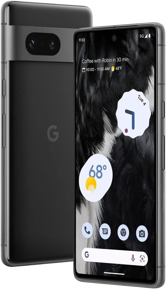 Google Pixel 7 (Model GVU6C) 128GB Storage, 8GB RAM, 6.3-Inch OLED Display, Tensor G2 Chip, 50MP Dual Camera