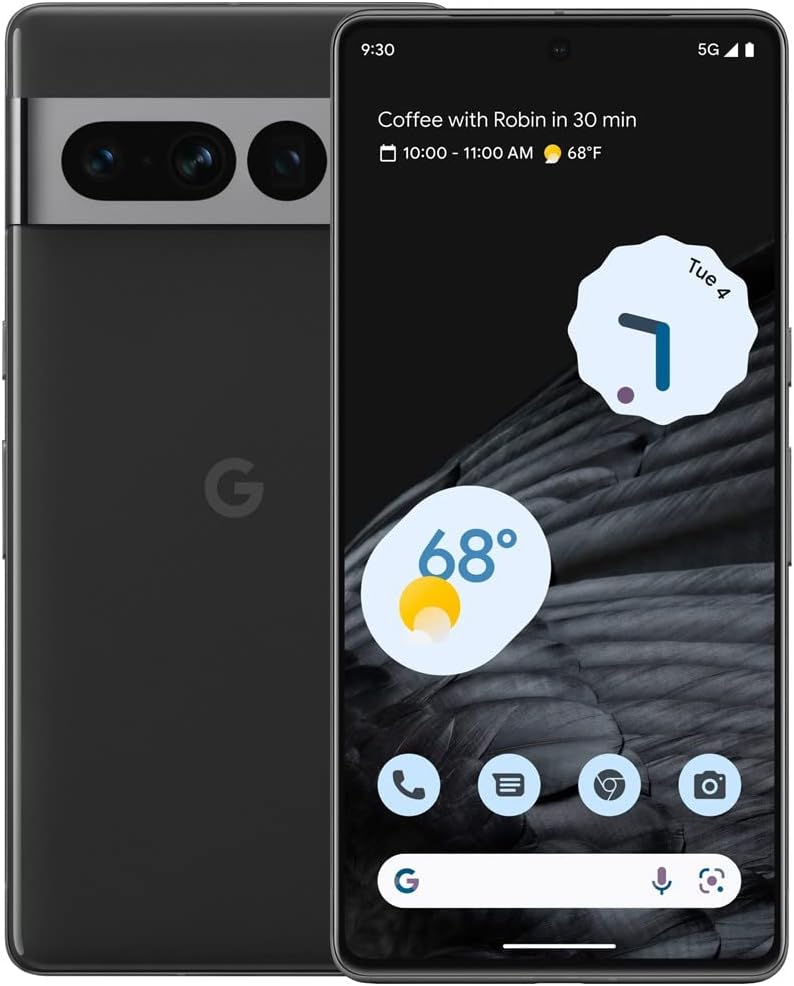 Google Pixel 7 Pro (Model GP4BC) 128GB Storage, 12GB RAM, 6.7-Inch LTPO AMOLED Display, Tensor G2 Chip, 50MP Triple Camera