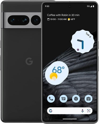 Google Pixel 7 Pro (Model GP4BC) 128GB Storage, 12GB RAM, 6.7-Inch LTPO AMOLED Display, Tensor G2 Chip, 50MP Triple Camera