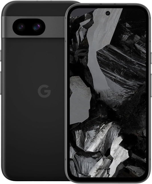 Google Pixel 8a (Model G6GPR) 128GB Storage, 8GB RAM, 6.1-Inch Actua Display, Tensor G3 Chip, 64MP Dual Camera