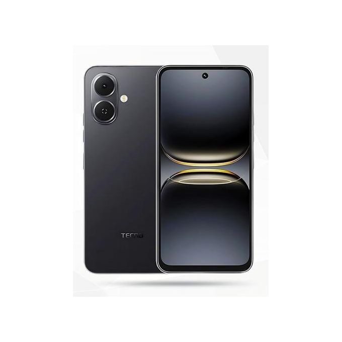 Tecno Pop 10c Smartphone (Model KI5k) 6.6-Inch 90Hz Display 2GB RAM 64GB ROM 5000mAh Battery 4G LTE - Meta Black