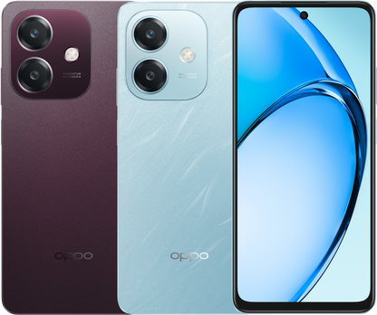 OPPO A3x Smartphone (Model CPH2681) 6.67-Inch 90Hz Display 4GB RAM 128GB ROM 5100mAh Battery - Nebula Red