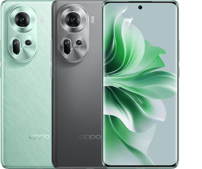 OPPO Reno11 5G Smartphone (Model CPH2599) 6.7-Inch 120Hz Curved AMOLED 12GB RAM 256GB ROM 5000mAh Battery - Rock Grey