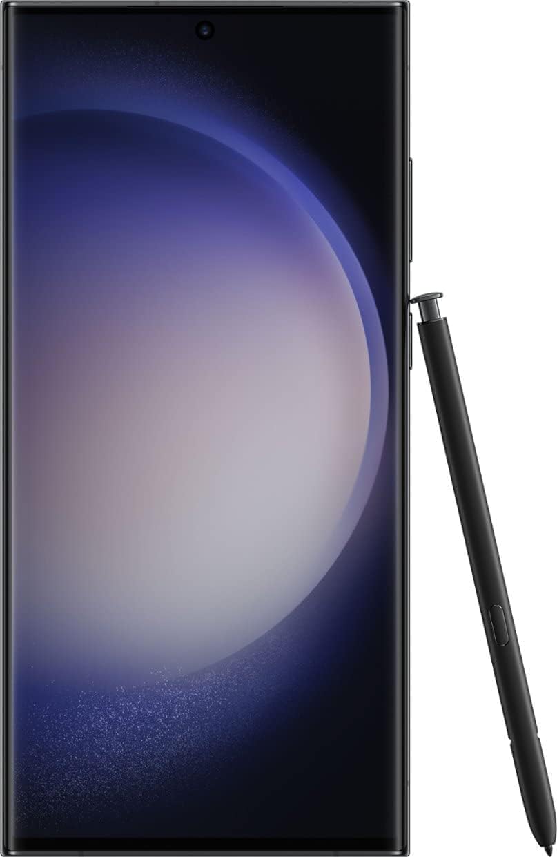 Samsung Galaxy S23 Ultra 5G (Model SM-S918B) 256GB Storage, 12GB RAM, 6.8-Inch Dynamic AMOLED 2X 120Hz Display, 200MP Quad Camera