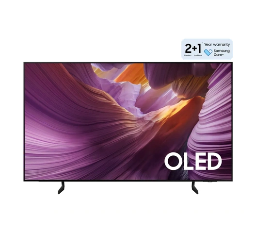Samsung 65-Inch Vision AI 4K OLED TV (QA65S85FAE) with NQ4 AI Gen2 Processor, OLED HDR, 120Hz, Dolby Atmos & 2-Year Official Warranty