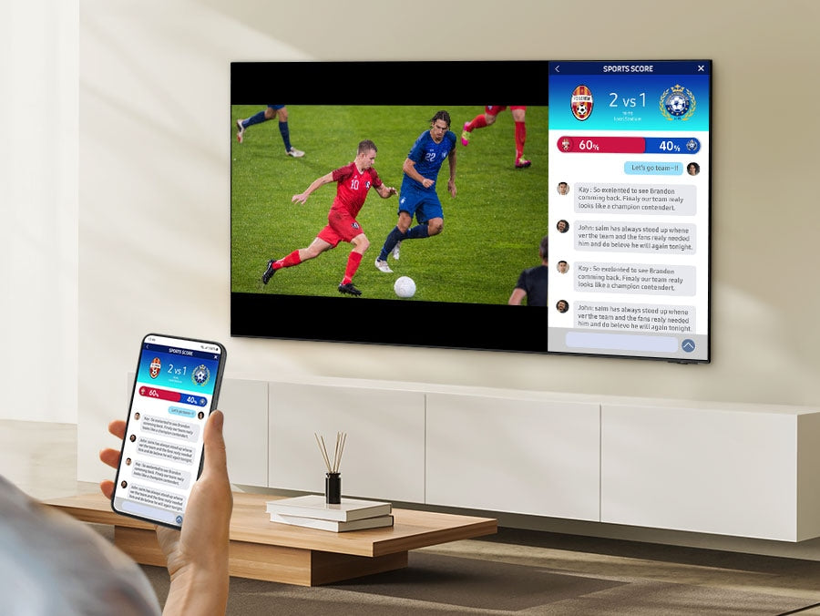 Samsung 83-Inch Vision AI 4K OLED TV (OLEDQA-83S90DAE) with NQ4 AI Gen2 Processor, OLED HDR+, 144Hz, Dolby Atmos & 2-Year Official Warranty