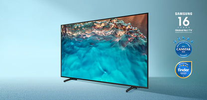 Samsung 85-Inch Vision AI 4K QLED TV (QA85Q8FAAU) with Q4 AI Processor, 100% Color Volume, Quantum HDR+, Tizen OS & 2-Year Official Warranty