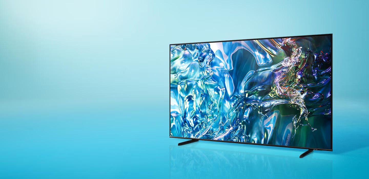Samsung 85-Inch 4K QLED Smart TV (QA85Q60DAU) with Quantum Processor Lite 4K, 100% Color Volume, Dual LED, Tizen OS & 2-Year Official Warranty