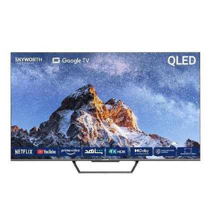 Skyworth 75-Inch 4K UHD QLED Google TV (75Q6500G) with Quantum Dot Technology, Hands-Free Voice Control, Dolby Vision & 1-Year Official Warranty
