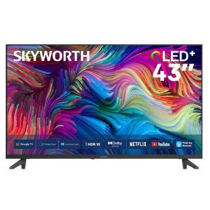 Skyworth 43-Inch Full HD QLED Google TV (43Q5600H) with Quantum Dot Technology, Chameleon Extreme 2.0 Engine, Dolby Audio & 1-Year Official Warranty