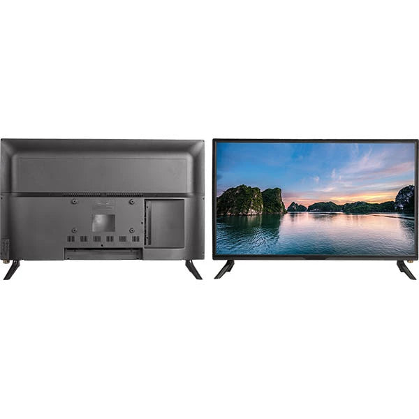 Solarmax 22-Inch HD Digital LED TV, AC/DC Solar-Ready Television with Inbuilt Decoder, HDMI & USB Connectivity