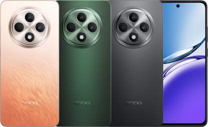 OPPO Reno12 F 5G Smartphone (Model CPH2637) 6.67-Inch 120Hz AMOLED 12GB RAM 256GB ROM 5000mAh Battery - Amber Orange
