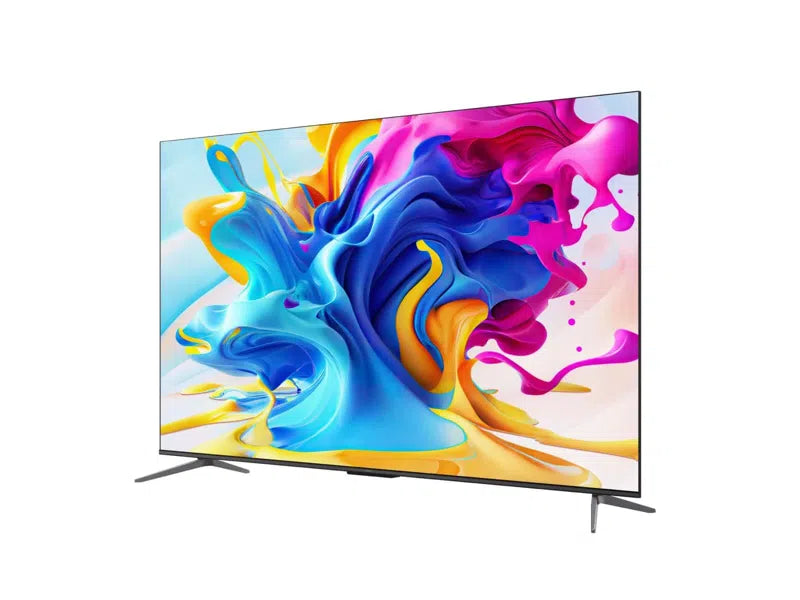 TCL 43-Inch 4K HDR Google TV (43V6C) with AiPQ Processor, 120Hz Game Accelerator, Dolby Audio, Metallic Bezel-Less Design & 2-Year Official Warranty