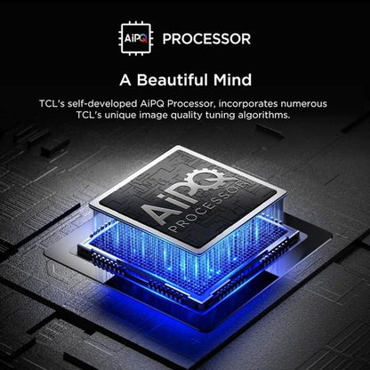 TCL 55-Inch 4K QD-Mini LED Google TV (55C6K) with 144Hz VRR, AiPQ Pro Processor, ONKYO 2.1 Sound System & 2-Year Official Warranty