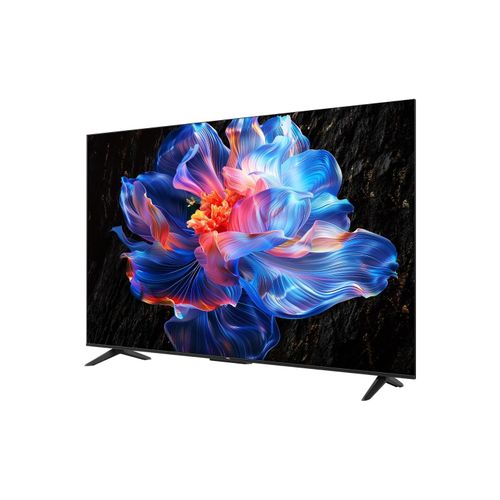 TCL 65-Inch 4K HDR Google TV (65V6C) with AiPQ Processor, 120Hz Game Accelerator, Dolby Atmos, Metallic Bezel-Less Design & 2-Year Official Warranty