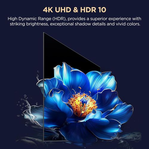 TCL 65-Inch 4K QLED Google TV (65T6C) with Quantum Dot Technology, AiPQ Processor, 120Hz Game Accelerator, 40W Onkyo Sound & 2-Year Official Warranty