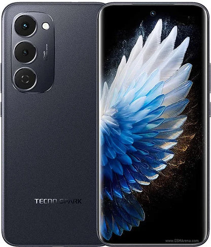 Tecno Spark 40 Pro+ Smartphone (Model KM7) 6.78-Inch 144Hz 1.5K Curved AMOLED 8GB RAM 256GB ROM 50MP EIS Camera 5200mAh Battery - Tundra Green