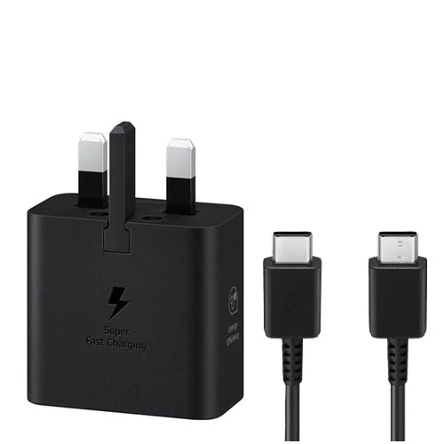 UGREEN USB-C 25W PD Charger With C-C 2M Cable CD250 Black 25W Super Fast Charging UK Plug & 2-Year Warranty