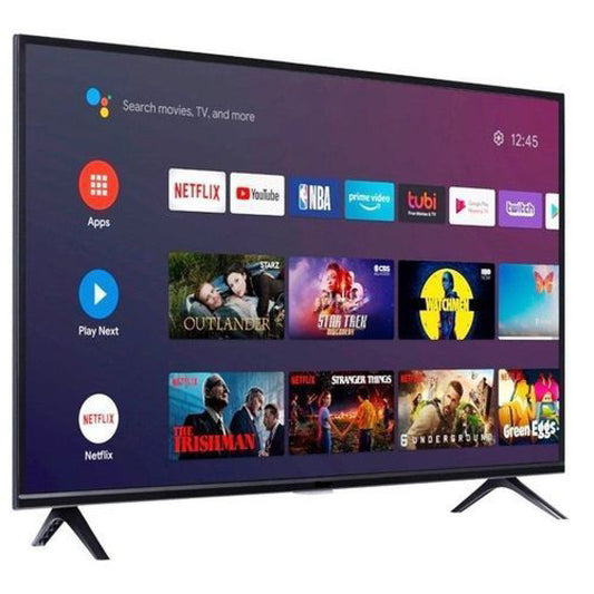 Vision Plus 43-Inch Full HD Frameless Smart Android TV with Bluetooth, Wi-Fi, Netflix, YouTube & 2-Year V+ Care Warranty