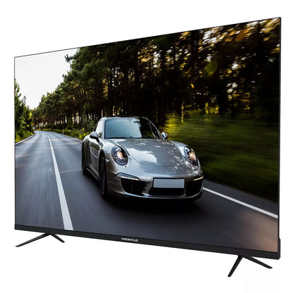 Vision Plus 55-Inch 4K UHD Frameless Smart TV with VIDAA OS, Bluetooth, Wi-Fi, Netflix, YouTube & 2-Year V+ Care Warranty