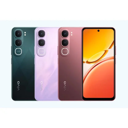 Vivo Y21d Smartphone (Model V2310) 6.68-Inch 90Hz Display 4GB RAM 128GB ROM 6500mAh Battery 4G LTE - Coral Red