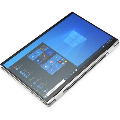 HP EliteBook x360 1040 G8 14-inch FHD Touchscreen 2-in-1 Convertible Laptop 11th Gen Intel Core i7-1185G7 32GB LPDDR4x RAM 512GB PCIe NVMe SSD Intel Iris Xe Graphics Backlit Keyboard Fingerprint Face Recognition Silver