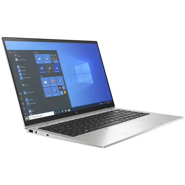 HP EliteBook x360 1030 G3 / G4 13.3-inch Full HD IPS Touchscreen 8th Gen Intel Core i5-8250U / i5-8365U 4-Core 8GB LPDDR3 RAM 256GB PCIe NVMe SSD Intel UHD Graphics 620 Backlit Keyboard Fingerprint Face ID Windows 11 Pro Natural Silver